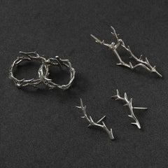 Style Punk Irregular Vintage Hip Hop Adjustable Finger Ring
