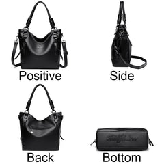 Genuine Leather Handbag Fashion Women Shoulder Messenger Bag