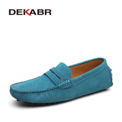 Large Size Men Loafers Soft Moccasins Flats Driving Shoes