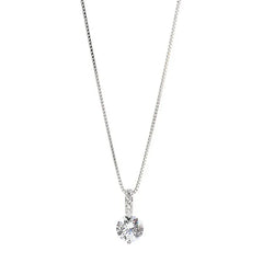 Fashion Round Zircon Necklace Minimalist Style Charm Choker Jewelry