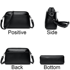 Genuine Leather Crossbody Large Capacity Messenger Bag