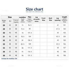 Jeans Men Summer Thin Loose Wide Leg Casual Pants