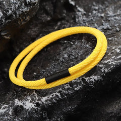 Minimalist Outdoors Sports Men Bracelet Rope Bangle