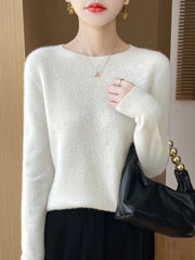 Clothing O-Neck Pullover Sweater Fashion Tops