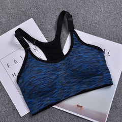 Women Sports Bra,Adjustable Spaghetti Strap Padded Top for Fitness Running