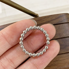 Charming Irregular Chain Geometric Rings Gold Open Rings