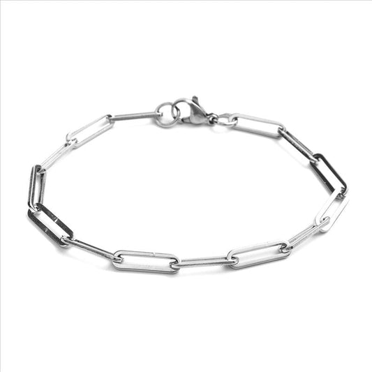 1PC 4mm New 304 Stainless Steel Link Cable Chain Bracelets