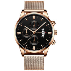 Fashion Mens Sports Watches Luxury Men Stainless Steel Quartz