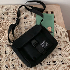 Women Canvas Bag Japan Style Girl Small Shoulder Bags