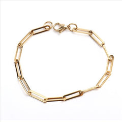 1PC 4mm New 304 Stainless Steel Link Cable Chain Bracelets