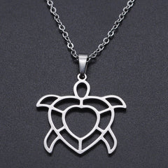 Stainless Steel Necklace For Men Long Chain Small Lightning Pendant