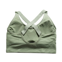 Bras Cross Beauty Back Shaping Sports Bra Push Up Fitness