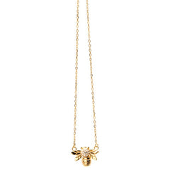 Insect Bee Necklace Round Choker Necklace