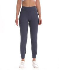Women Naked-feel Fabric Loose Fit Sport Active Back waist Lounge Jogger