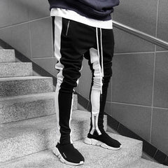 Mens Joggers Casual Pants Fitness Men Sportswear Tracksuit Bottoms