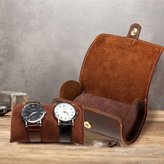 Watch Roll Case Portable Vintage Watch Case Watch Holder