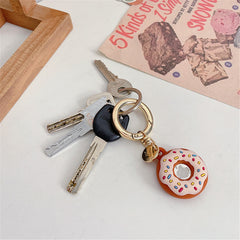 Cartoon Donut Silicone Case for Apple Airtag Case