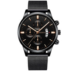 Fashion Mens Sports Watches Luxury Men Stainless Steel Quartz