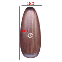 Whole Wood Lovesickness Wood with Irregular Oval Solid Wood Pan