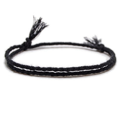 Simple Woven Cotton Rope String Bracelet Pray Yoga Handmade
