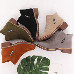 Boots Snow Boots Female Boots Warm Lace Flat