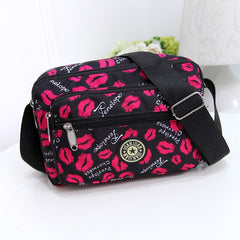Multi Layer Messenger Bag Women Canvas Bag