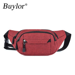 Buylor Waist Bag Oxford Waist Packs Simple Casual Fashion Ladies