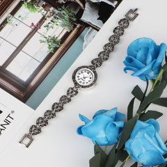 Reloj Mujer Fashion Vintage Bracelet Watch Women Rhinestone Watches