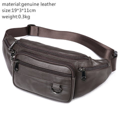 Genuine Leather Belt Bag Women Waist Bags