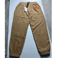 Trousers Elastic Waist Corduroy Pants Fashion Streetwear Outdoor