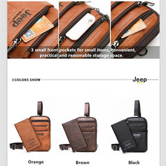 Multi-function Small Sling Chest Bag Legs Waist Bag For Man