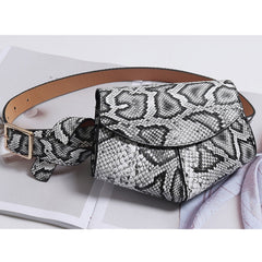 Fashion Waist Belt Bag serpentine Vintage Waist Bags