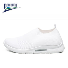 Men Light Running Shoes Jogging Shoes Breathable Man Sneakers Slip on