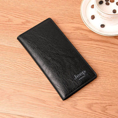 Men Long Money Wallet Money Clip Men Wallets Business Brand Card Holder