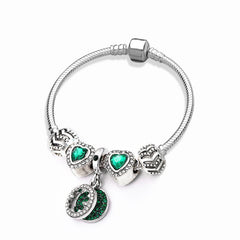 Ocean Collection Blue Turtle Seahorse Narwhal Beaded Dolphin Charm Bracelets