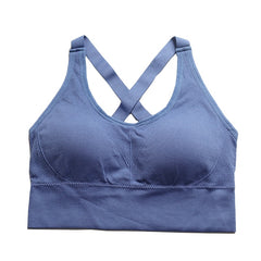 Bras Cross Beauty Back Shaping Sports Bra Push Up Fitness