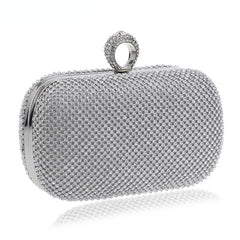 Evening Clutch Bags Diamond-Studded Evening Bag With Chain Shoulder Bag