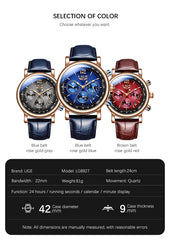 Watch Women Casual Ladies Watches Leather Waterproof Quartz