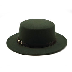 Retro Winter Autumn Top hat Imitation Woolen Felt Fedora Hats