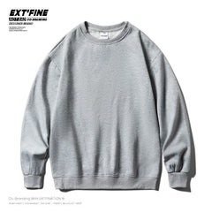 Men Solid Color Sweatshirts Male Oversized Hoodies Streetwear