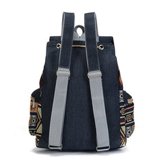Canvas Vintage Backpack Ethnic Backpacks Bohemian Backpack Schoolbag