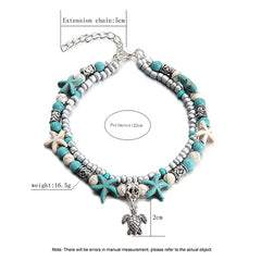 retro style imitation fruit Women anklet