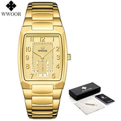 Watches Creative Steel Women Bracelet Wrist Ladies Square