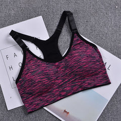 Women Sports Bra,Adjustable Spaghetti Strap Padded Top for Fitness Running