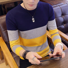 Sweaters And Pullovers Men Long Sleeve Knitted Sweater