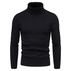 Warm Turtleneck Sweater Men Pull Homme Casual Pullover