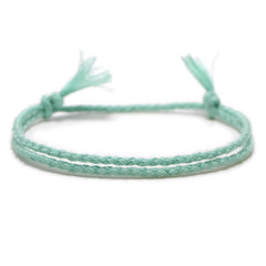 Simple Woven Cotton Rope String Bracelet Pray Yoga Handmade