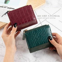Small Women Wallet Female Pattern Zipper Coin Purses