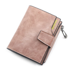 Women wallet made of leather Wallets Three fold VINTAGE