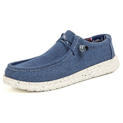 Large Size Outdoor Men Casual Denim Canvas Shoes Vulcanize Shoes